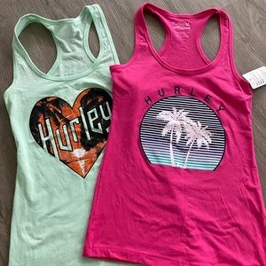 Hurley tank tops size small s
